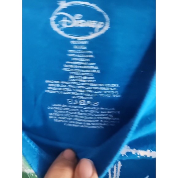 Disney Florida Womans T-Shirt Top L 12-14 Blue Mickey Donald Pluto Goofy 2018 - Picture 4 of 5